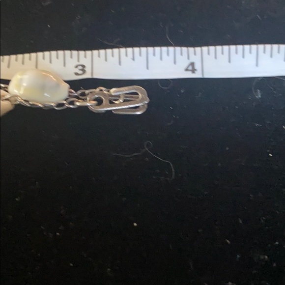 Sterling silver Puka Shell bracelet - Picture 2 of 3